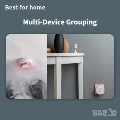 Детектор за дим Aqara, снимка 3 - Друга електроника - 50875347