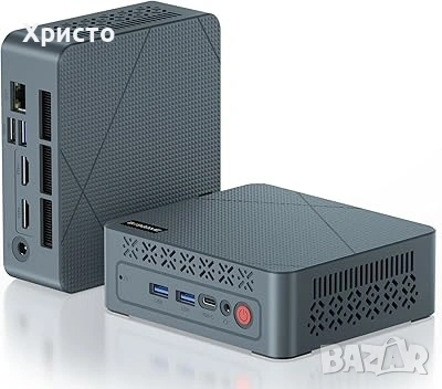 НОВО!!! Мини компютър Bosgame E2 – Ryzen 5, 16GB RAM, 512GB SSD, снимка 2 - Геймърски - 53480709