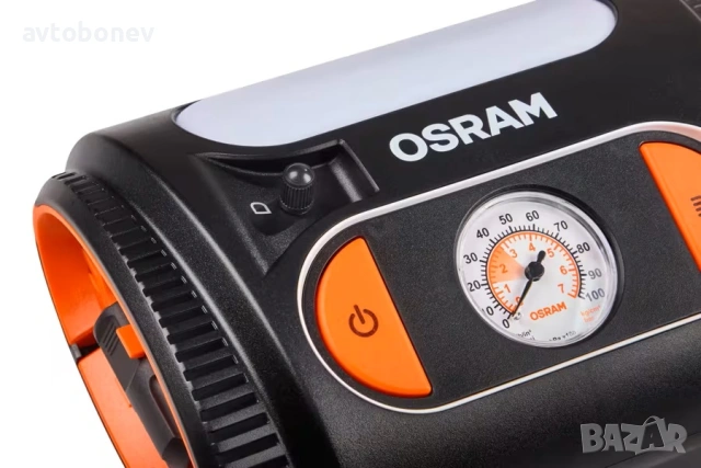 Компресор за гуми OSRAM TYREINFLATE 2110 - 12V, снимка 9 - Аксесоари и консумативи - 53582588