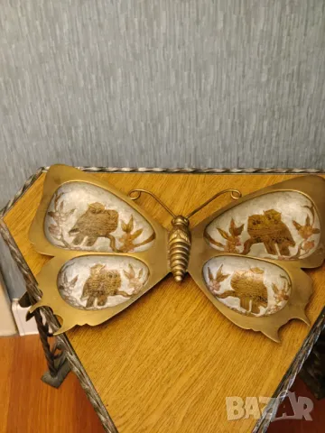 Плато за ядки тип клоазоне, снимка 5 - Антикварни и старинни предмети - 49765465