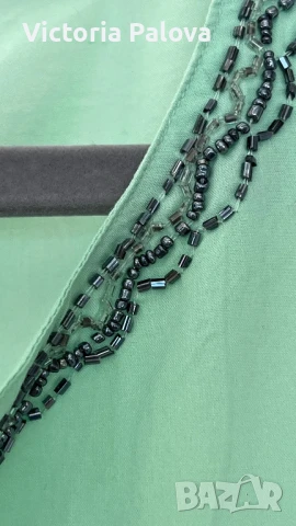 Красива блуза  SOUL REBEL индийски памук с мъниста, снимка 12 - Ризи - 50549498