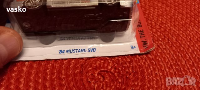 HOTWHEELS 84 MUSTANG , снимка 6 - Колекции - 39445367