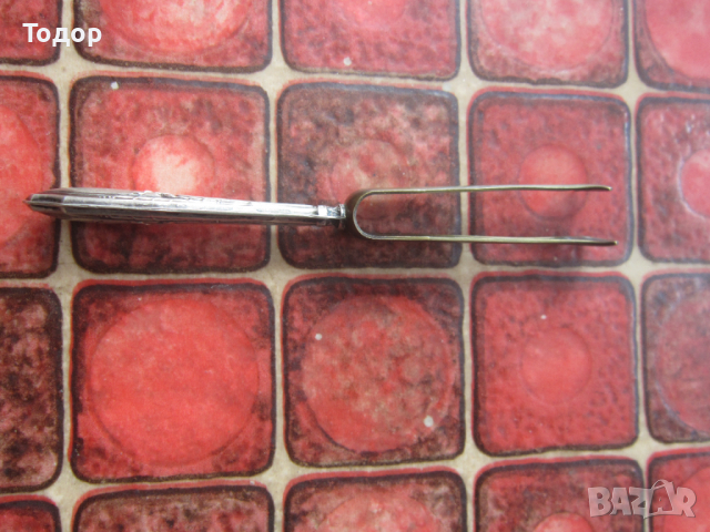 Невероятна сребърна щипка бронз и сребро 19 век , снимка 2 - Други ценни предмети - 36195200