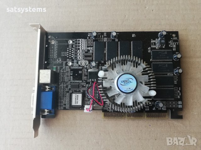  Видео карта NVidia GeForce 4 Manli MX-440SE 128MB DDR 128bit AGP