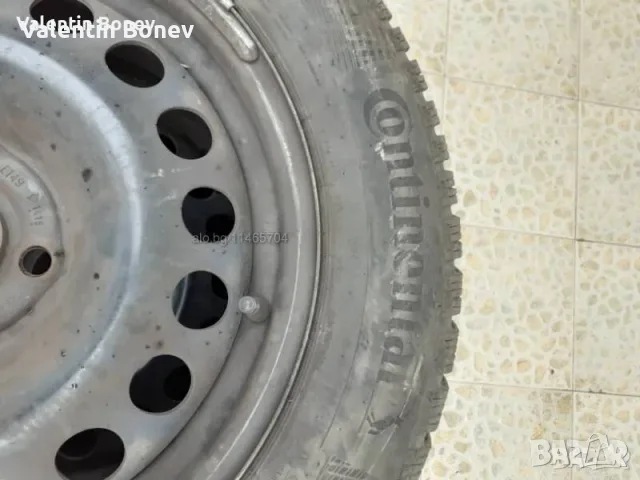 Зимни гуми с джанти 185/65R15, снимка 11 - Гуми и джанти - 56339704