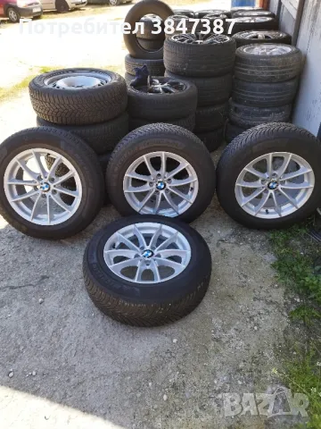 Оригинални BMW X3 джанти с гуми Германия, снимка 2 - Гуми и джанти - 50011690