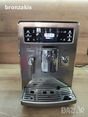 Saeco Xelsis inoks  - внос от Австрия ,  на малко продукти , пълен комплект и консумативи., снимка 3 - Кафемашини - 52527805