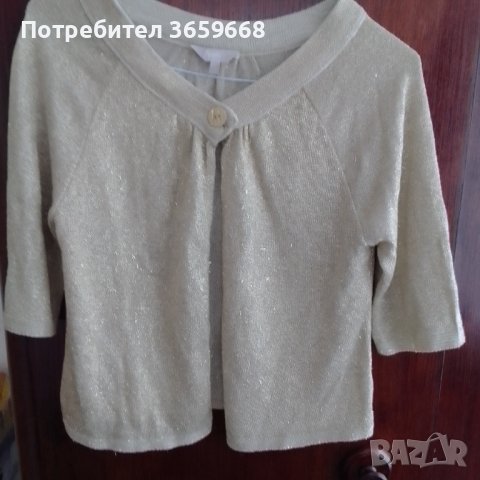 Официална жилетка,размер 10(38),с ламе, снимка 2 - Жилетки - 41355476