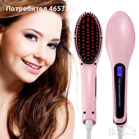 Четка за изправяне на коса Luxury , снимка 5 - Продукти за коса - 52494851