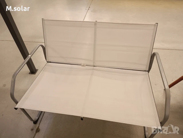 Градинска маса диван и два стола комплект  4 части., снимка 2 - Градински мебели, декорация  - 50942138