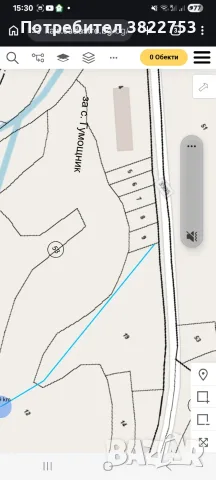 Парцел до главен път и р.видима, снимка 3 - Парцели - 56201879