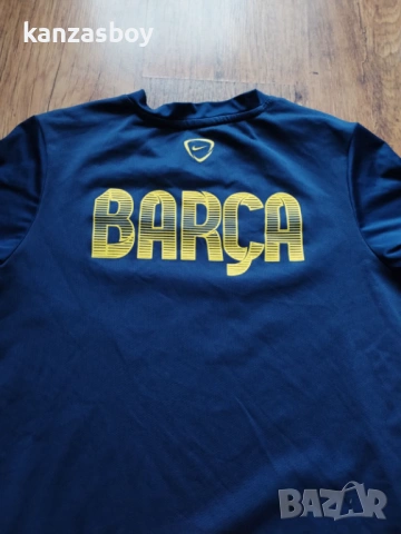 Nike Barcelona Training Jersey Football Shirt - юношеска футболна тениска 147-158см., снимка 7 - Детски тениски и потници - 53288228