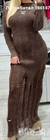 Жестока рокля BALENCIAGA, снимка 3 - Рокли - 53725620