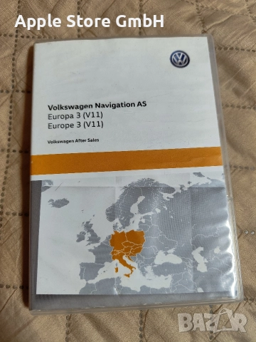 VW SD Card Navigation / Оригинална карта с навигация за VW