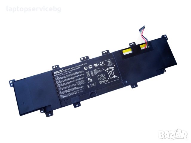 Оригинална Батерия Модел: C21-X502 от лаптоп Asus X502 X502C X502CA C21-X502 5136 mAh