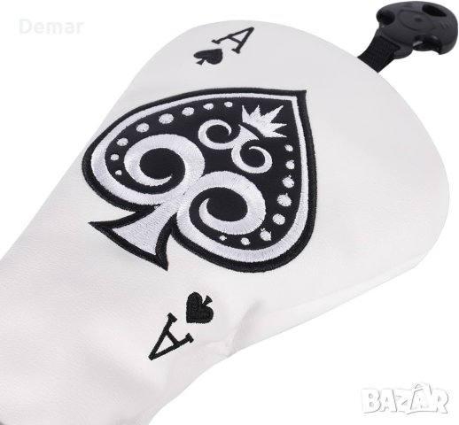 Кожени ръкавици за голф SHABIER Poker Ace Golf , снимка 4 - Голф - 41759888