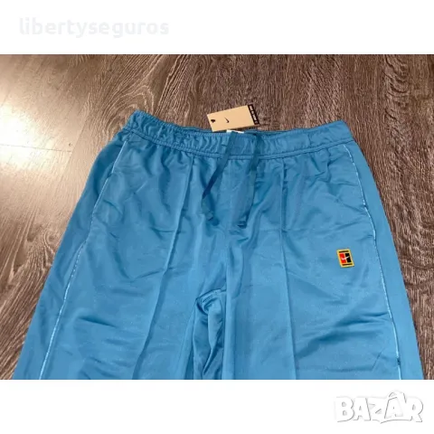 Nike Court Tennis Heritage Blue Track Pants Men's Size L, снимка 1