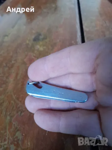 Старо джобно ножче,нож,ножка П.Денев,ЦР База, снимка 4 - Други ценни предмети - 48619731