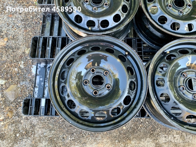 4бр.Оригинални железни джанти 16цола ET50 5x112 за Vw,Audi,Seat,Skoda, снимка 5 - Гуми и джанти - 51809977