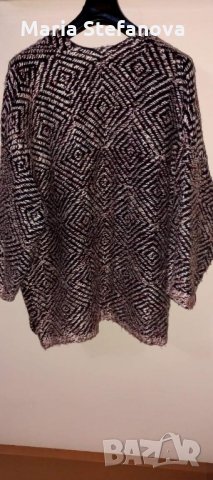 Жилетка е бордо, бяло и тъмно синьо , снимка 3 - Жилетки - 34720098