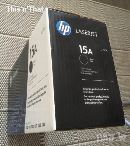 Тонер HP C7115A , снимка 2 - Консумативи за принтери - 39095181