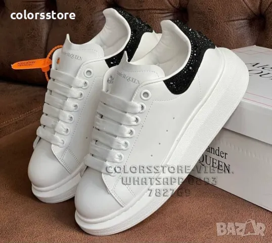 Дамски кецове  Alexander McQueen-BR19A, снимка 2 - Маратонки - 47454590