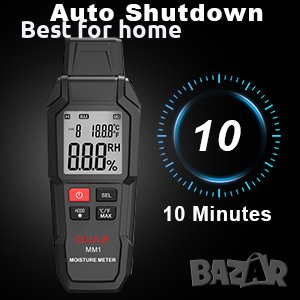 Цифров влагомер QLUUE ММ1, снимка 14 - Измервателни инструменти - 39645486