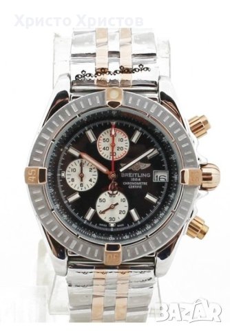 Мъжки луксозен часовник Breitling Chronomat Evolution, снимка 2 - Мъжки - 41761425