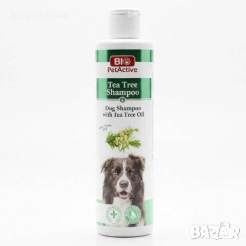 Шампоан за Кучета с Масло от Чаено Дърво - 250ml - Bio PetActive