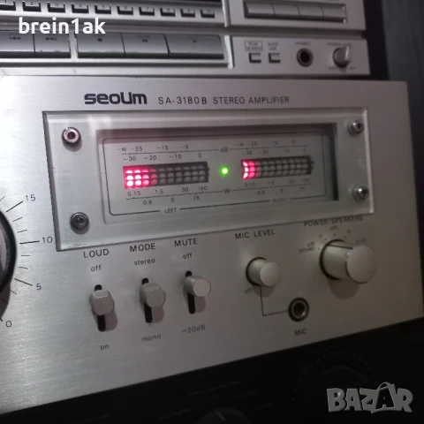 SEOUM SA-3180 B ТОП ЦЕНА, снимка 4 - Ресийвъри, усилватели, смесителни пултове - 50983368