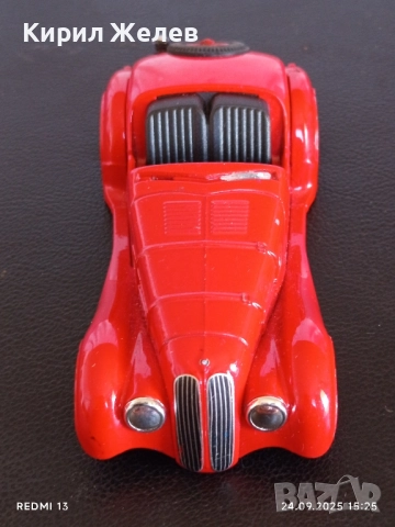 Метална количка Ретро модел БМВ 328 за КОЛЕКЦИЯ ДЕКОРАЦИЯ 51355