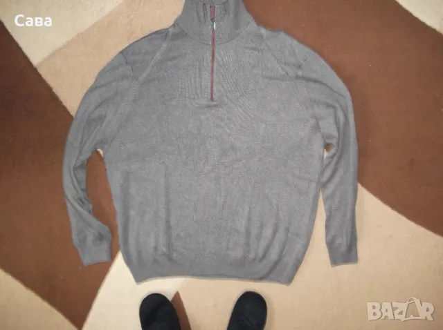Пуловер RE DEL MARE  мъжки,5ХЛ, снимка 2 - Пуловери - 48657137