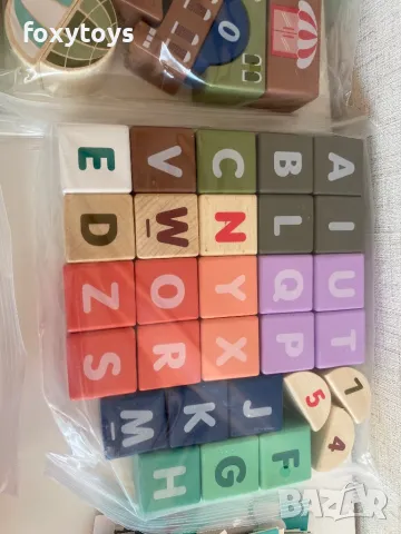 Дървен конструктор - град, 115 блока 23519, снимка 5 - Образователни игри - 46543843