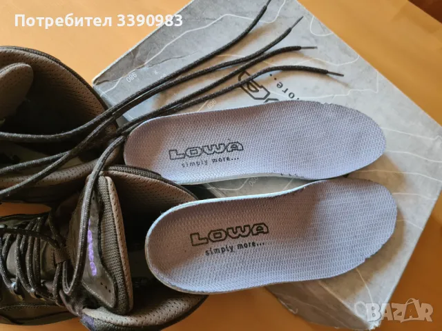Туристически обувки LOWA RENEGADE GTX MID Ws, снимка 4 - Спортна екипировка - 48909208