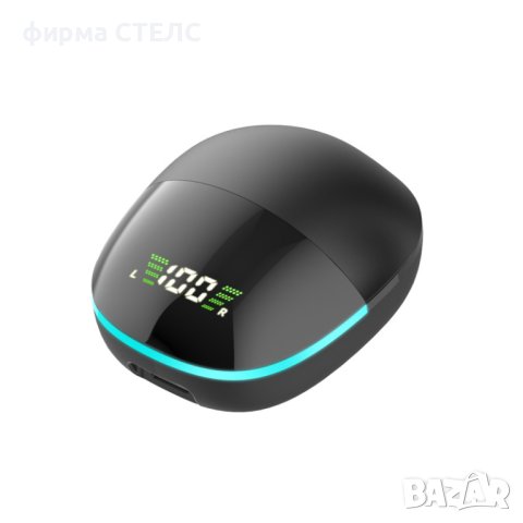 Безжични слушалки STELS G9s, True Wireless, IPX4, Bluetooth, Touch Control, Черен