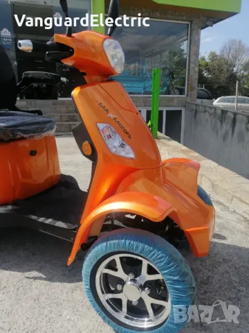 ЕЛЕКТРИЧЕСКА ЧЕТИРИКОЛКА MAXMOTORS 1500W С ВИСОК КЛАС БАТЕРИИ – ПОДСИЛЕНА , снимка 3 - Мотоциклети и мототехника - 40718319