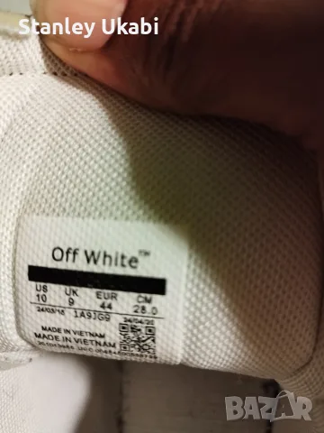 Off-White "Out Of Office" (OOO) Low-Top Silhouette by Virgil Abloh, снимка 5 - Маратонки - 56127436