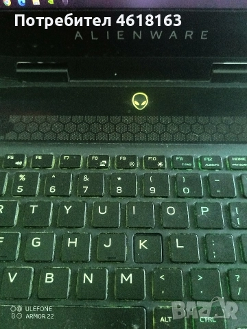 Alienware m15 - NVIDIA RTX 2060 6GB GDDR6, снимка 4 - Лаптопи за игри - 52910676