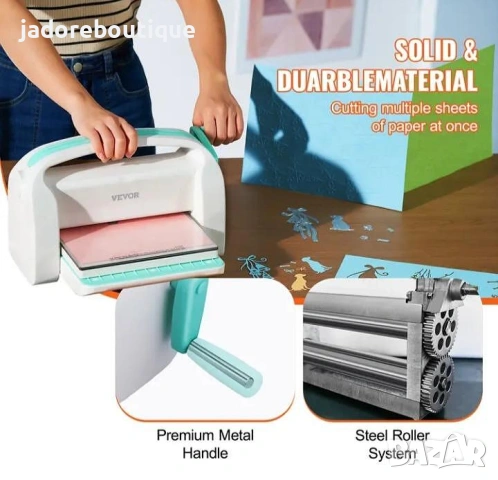 Машина за изрязване и релеф A4 Стартов комплект, снимка 3 - Други - 53616610