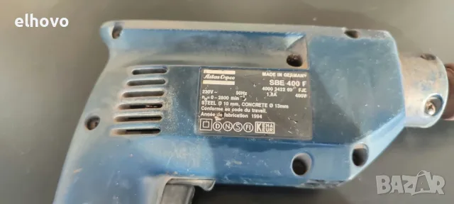 Бормашина ударна AEG SBE 400 R, снимка 2 - Бормашини - 56280751