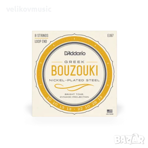  Струни за бузуки D’Addario EJ97 10-ки