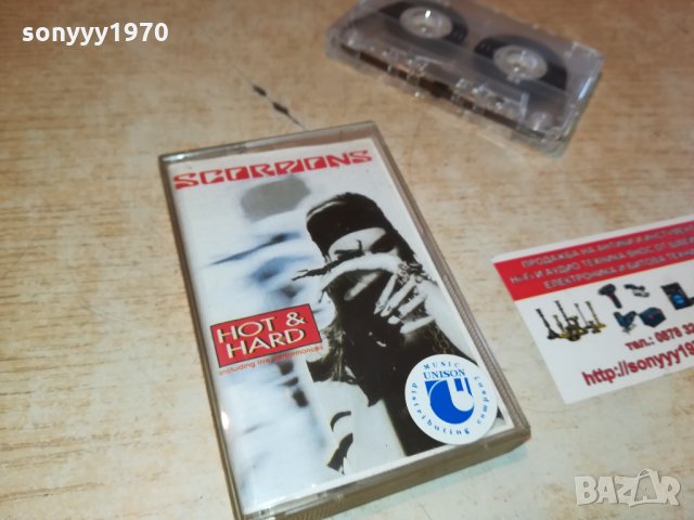 SCORPIONS-АУДИОКАСЕТА 2409211239, снимка 3 - Аудио касети - 34238770