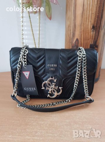Луксозна чанта Guess/черна код SG-F20, снимка 7 - Чанти - 41863358