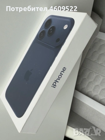 iPhone 17 Pro, 256 GB, Deep blue, нов от Англия, фабрично запечатан