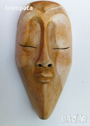 НАЙ ДОБРАТА ОФЕРТА Стара дървена маска Индонезия 