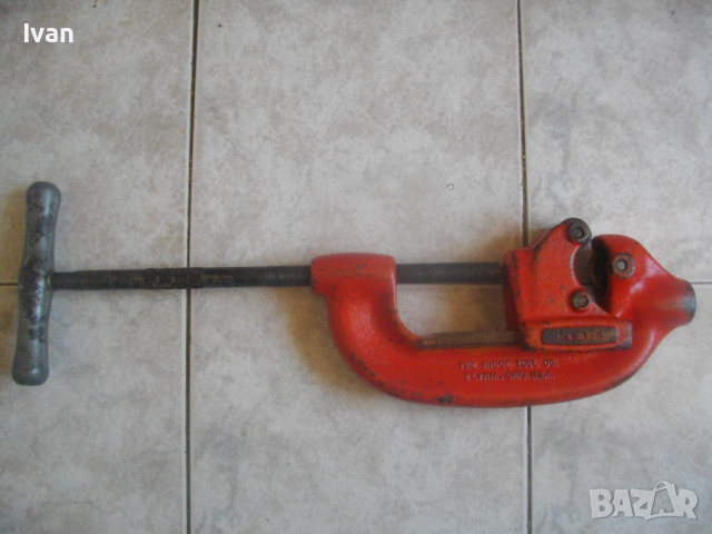 3 Цола Ридгид-Голям Тръборез-RIDGID  3 S-1-3"-Реже Масивни Водопроводни Тръби до 3 Цола-Почти Нов, снимка 8 - Други инструменти - 36237542