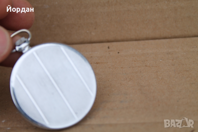 СССР джобен часовник ''Молния'' 15 камъка, снимка 5 - Антикварни и старинни предмети - 44558842