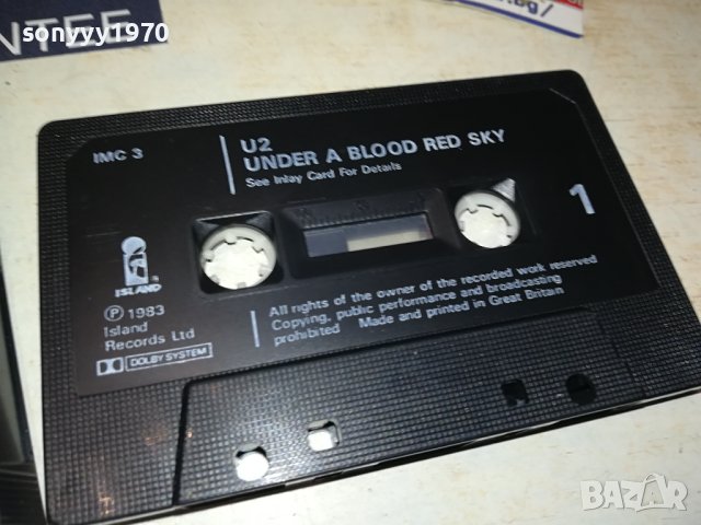 U2 ORIGINAL TAPE 2306231019, снимка 4 - Аудио касети - 41327850
