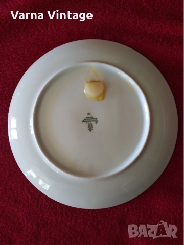 Колекционерска порцеланова чиния IV. Международна разходка XXII Олимпийска Москва. Winterling Герман, снимка 3 - Колекции - 51641109