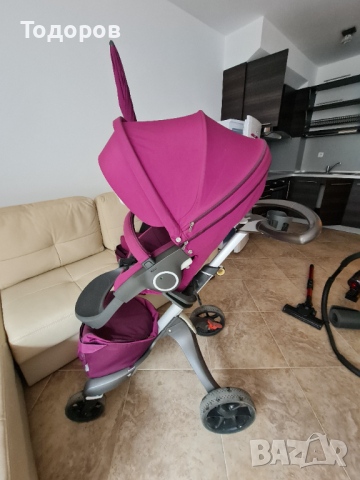 Детска количка Stokke Xplory Разширен пълен комплект, снимка 2 - Детски колички - 44679794